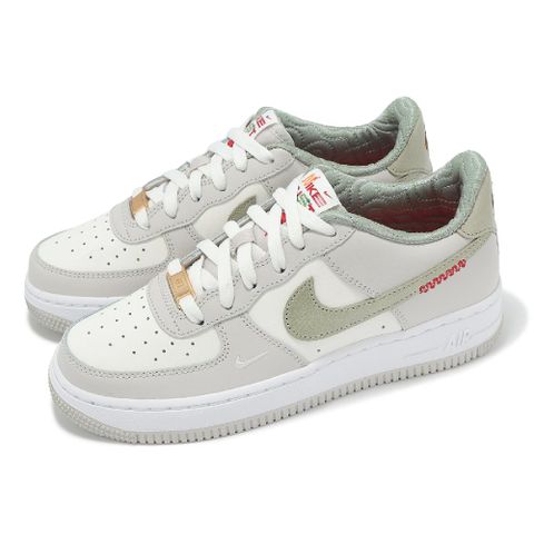 休閒鞋 Air Force 1 LV8 GS 大童 女鞋 CNY 新年 蛇年 AF1 中國結 綠 HV6000-131