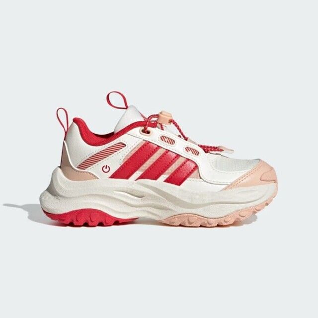 adidas 愛迪達 Adidas Maxxwavy C CNY JS3086 中童 運動休閒鞋 緩震 舒適 穿搭 米 紅