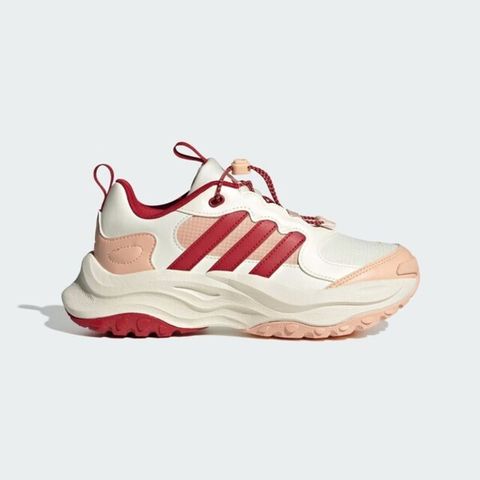 Adidas Maxxwavy J CNY JR3336 大童 運動休閒鞋 緩震 舒適 穿搭 米 紅