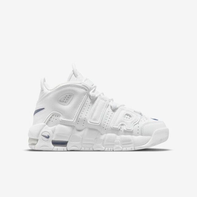 NIKE 耐吉 Nike Air More Uptempo GS DH9719-100 大童 休閒鞋 經典 復古 大AIR 白 深藍