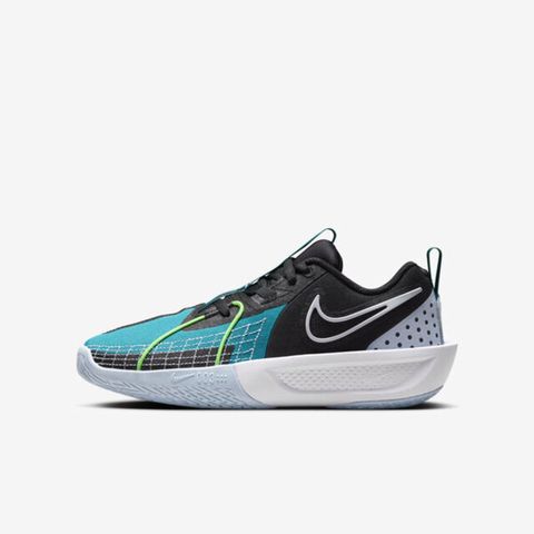 Nike G.T. CUT 3 GS [FD7033-003] 大童 籃球鞋 運動鞋 緩震 包覆 藍綠 黑