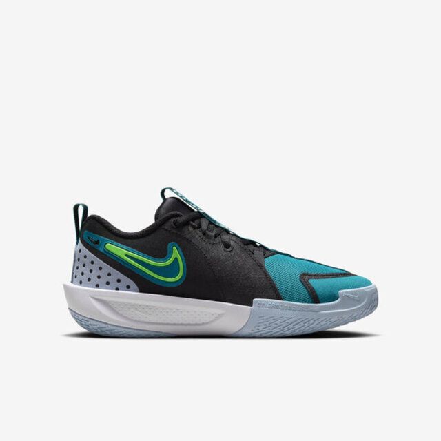 NIKE 耐吉 Nike G.T. CUT 3 GS [FD7033-003] 大童 籃球鞋 運動鞋 緩震 包覆 藍綠 黑