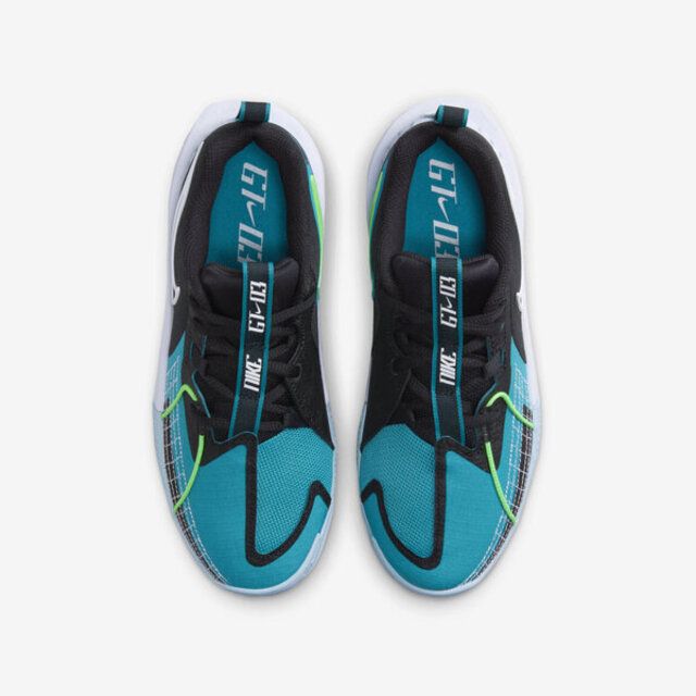NIKE 耐吉 Nike G.T. CUT 3 GS [FD7033-003] 大童 籃球鞋 運動鞋 緩震 包覆 藍綠 黑