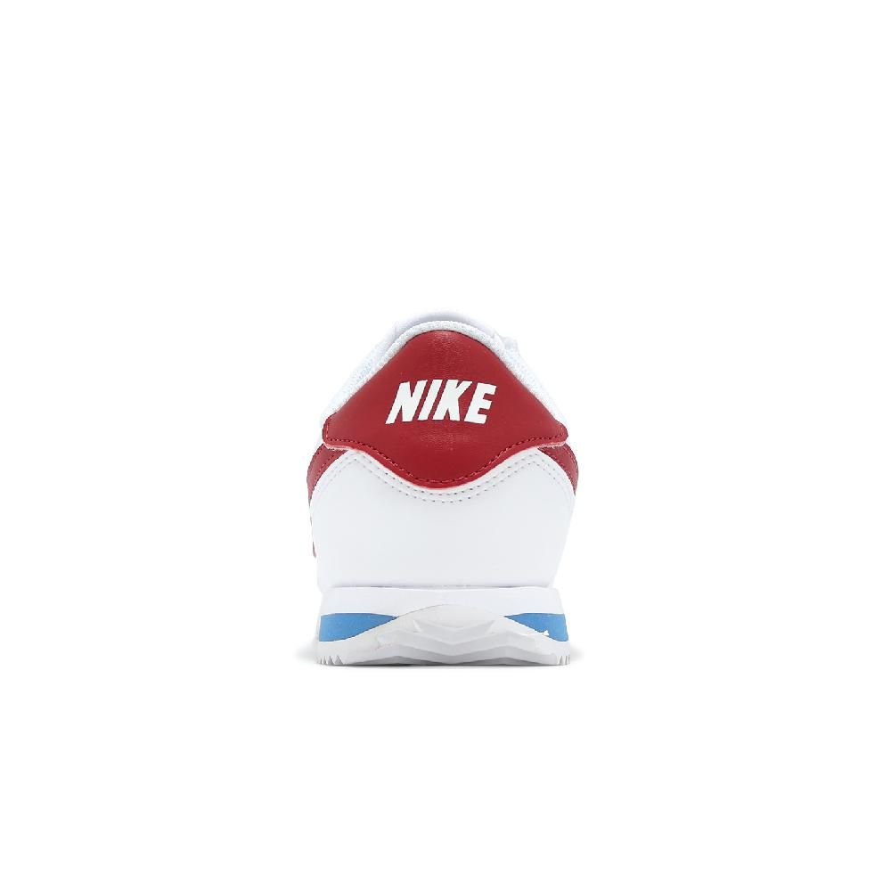 NIKE 耐吉 阿甘鞋 Cortez GS 大童 女鞋 白 紅 皮革 經典 百搭 休閒鞋 DM0950-115