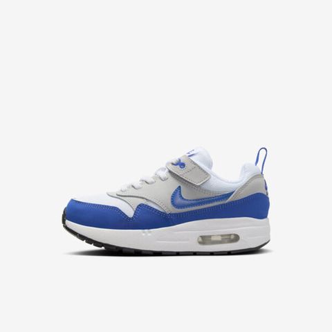 Nike Air Max 1 Easyon PS [DZ3308-104] 中童 運動休閒鞋 氣墊 緩震 白灰藍