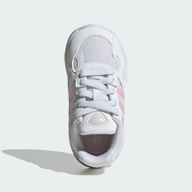 adidas Originals Adidas Falcon EL I [IF1102] 小童 運動休閒鞋 嬰幼童鞋 彈性鞋帶 透氣 舒適 白粉