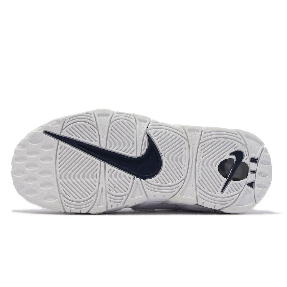 NIKE 耐吉 休閒鞋 Air More Uptempo GS 女鞋 經典款 大AIR 氣墊 避震 大童 穿搭 全白 DH9719-100