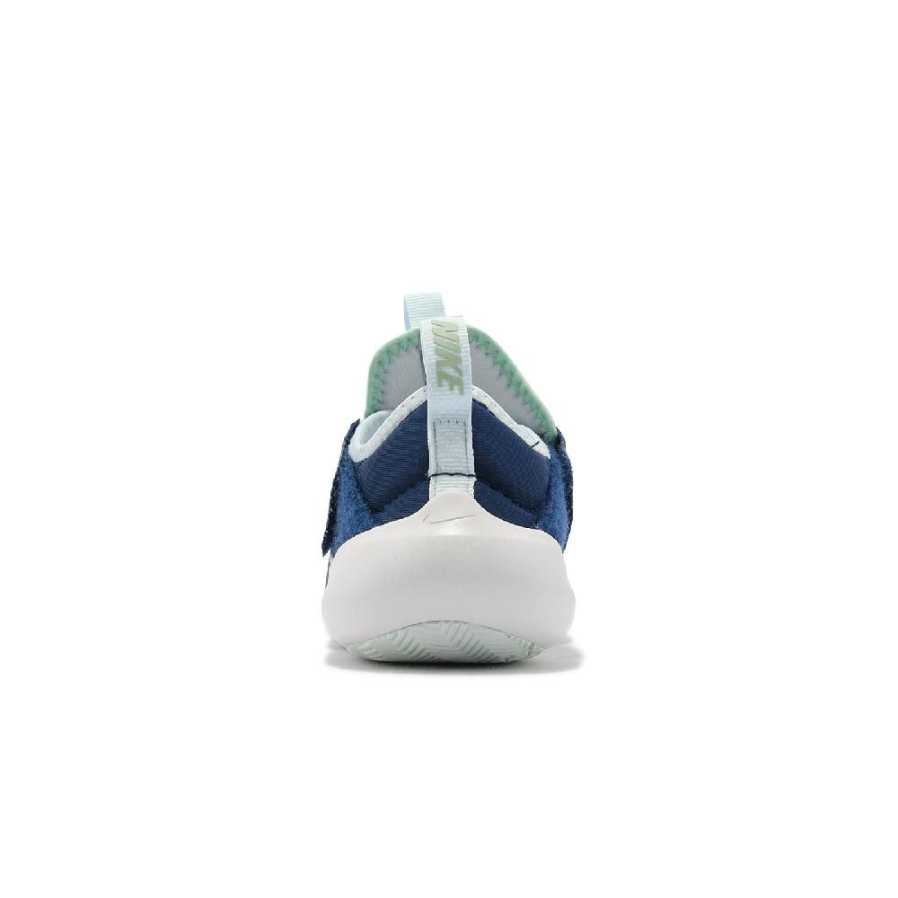 NIKE 耐吉 童鞋 Flex Advance SE PS 中童 藍 魔鬼氈 狗腳印 無鞋帶 小朋友 運動鞋 DQ6476-001