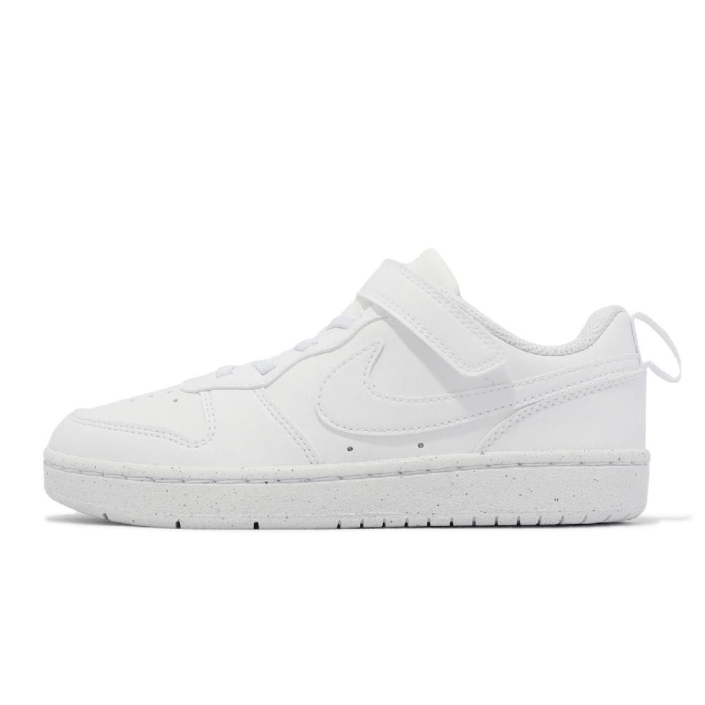 NIKE 耐吉 童鞋 Court Borough Low Recraft PS 中童 白 全白 小朋友 小白鞋 DV5457-106