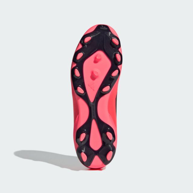adidas 愛迪達 Adidas F50 League MG J IF1371 大童 足球鞋 運動鞋 室外 膠釘 螢光紅 黑