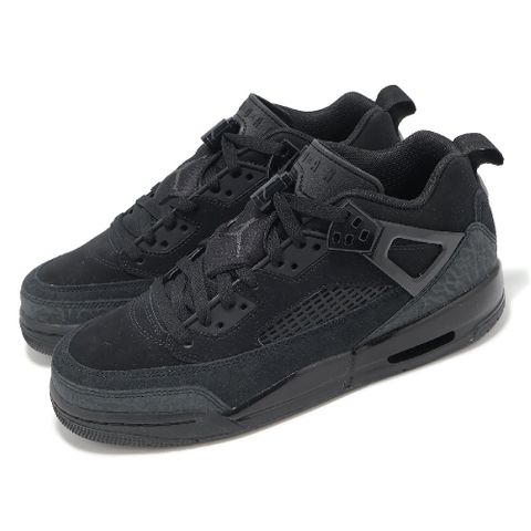 休閒鞋 Jordan Spizike Low GS 大童 女鞋 黑 全黑 喬丹 低筒 FQ3950-001