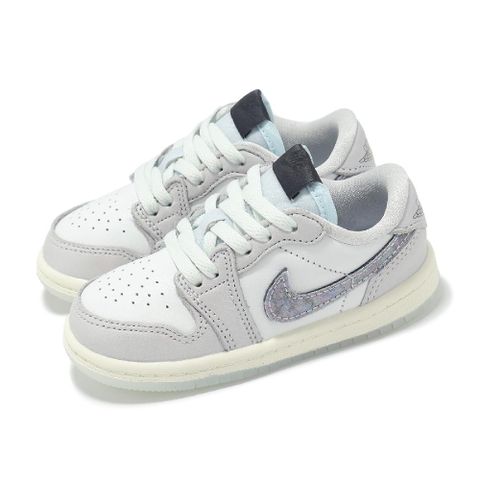 NIKE 耐吉 童鞋 Air Jordan 1 Low OG TD 小童 學步鞋 CNY 新年 蛇年 AJ1 灰 HF3206-100