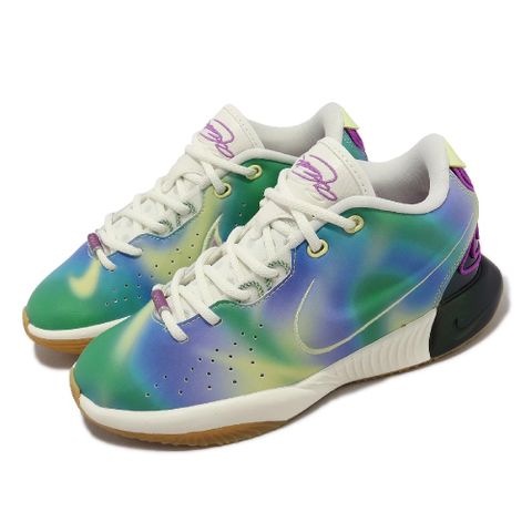 籃球鞋 LeBron XXI SE GS 彩色 女鞋 大童 LBJ 21代 渲染 漸層 FN4305-900