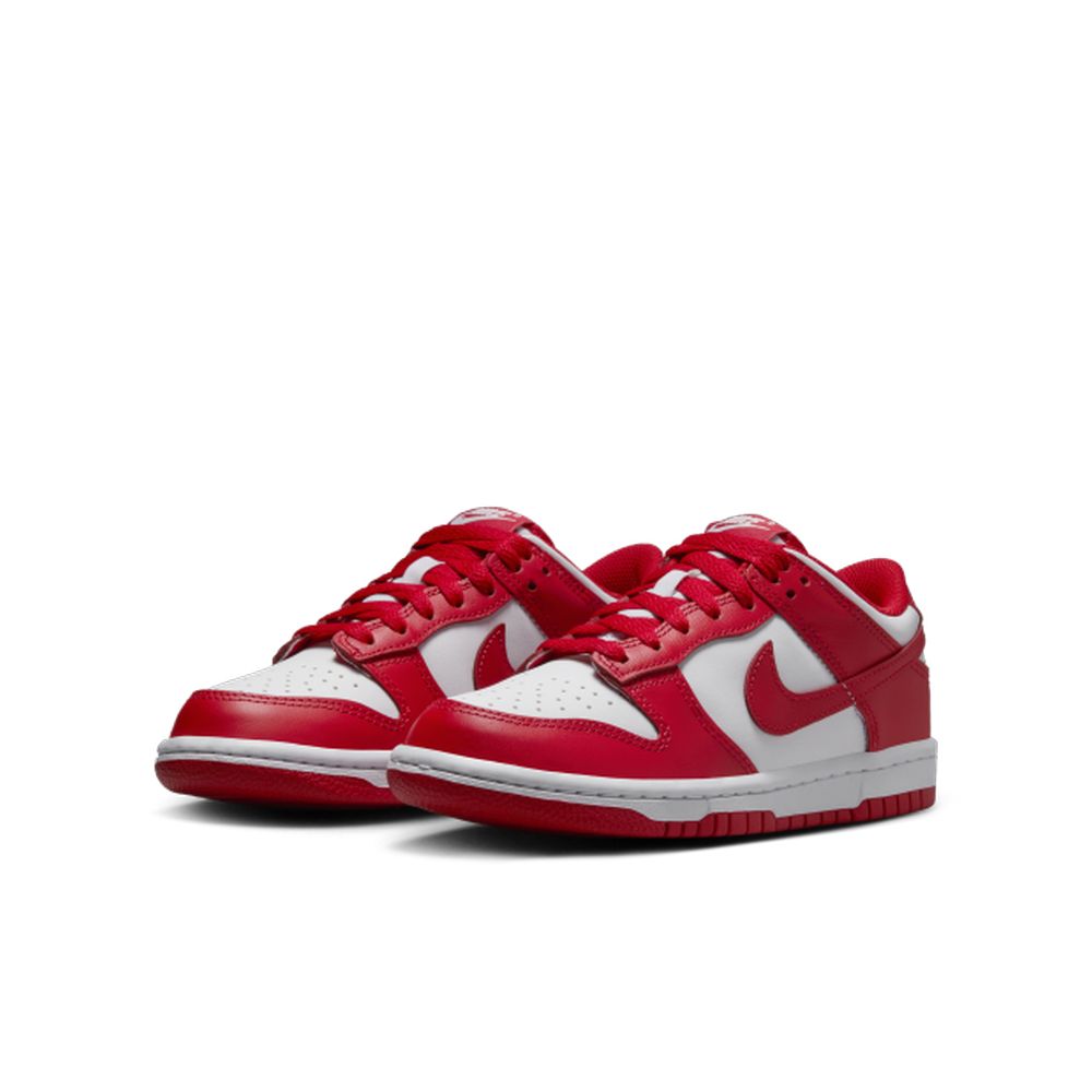 NIKE 耐吉 NIKE DUNK LOW GS 童鞋 大童 女鞋 休閒鞋 紅白-FB9109119