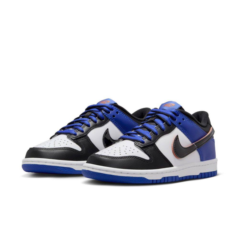 NIKE 耐吉 NIKE DUNK LOW SE GS 童鞋 大童 女鞋 休閒鞋 白黑藍-HF0970100
