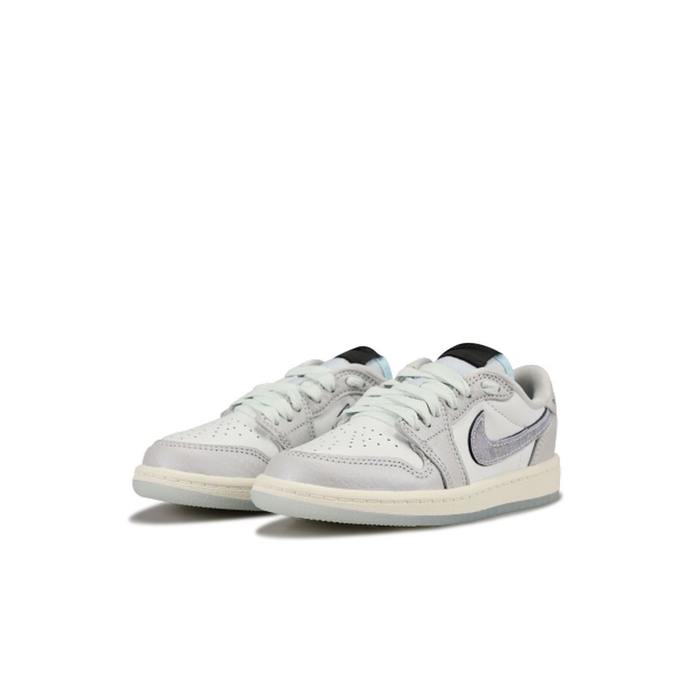 NIKE 耐吉 JORDAN 1 RETRO LOW OG CNY PS 童鞋 中大童 籃球鞋 白灰-HF3205100