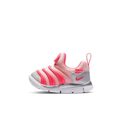 NIKE 耐吉 NIKE DYNAMO FREE TD 童鞋 嬰幼 小童 休閒鞋 毛毛蟲鞋 粉色銀-CI1188686