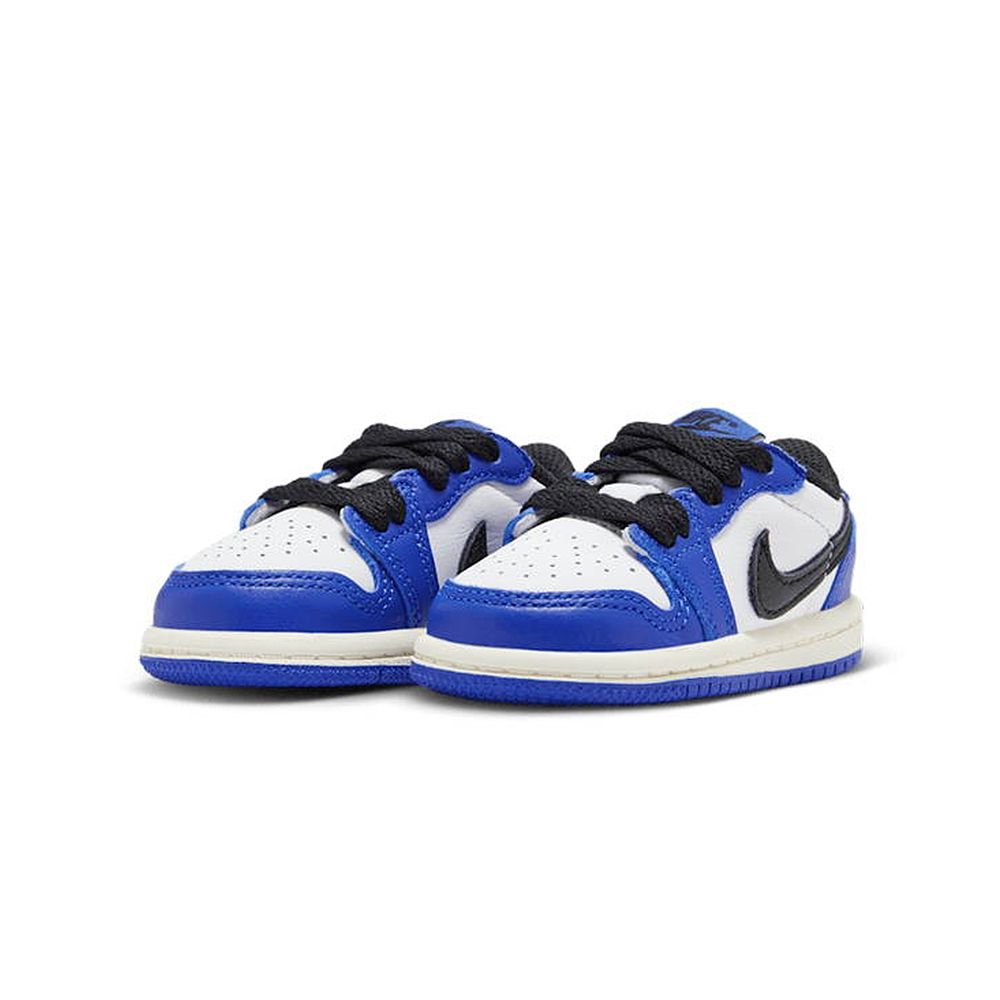 NIKE 耐吉 JORDAN 1 RETRO LOW OG TD 童鞋 嬰幼 小童 籃球鞋 藍白黑-FQ5435140