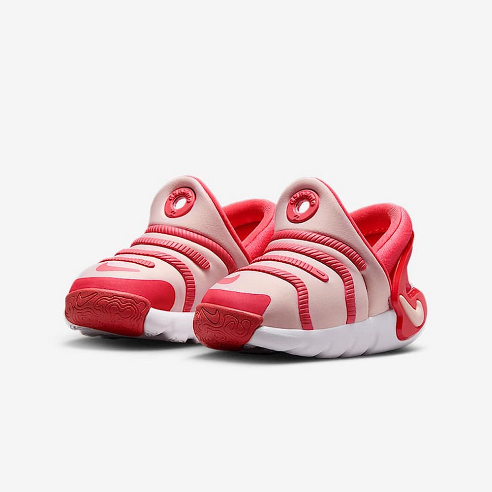 NIKE 耐吉 NIKE DYNAMO 2 EASYON TD 童鞋 嬰幼 小童 休閒鞋 毛毛蟲鞋 紅 粉紅-FD0554601