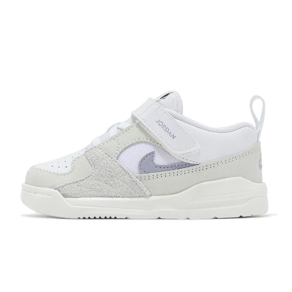 NIKE 耐吉 童鞋 Jordan Stadium 90 TD 小童 學步鞋 白 米白 藍 寶寶鞋 休閒鞋 DX4396-105