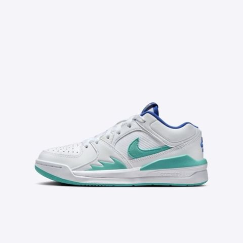 NIKE 耐吉 Nike Jordan Stadium 90 SE GS [HJ3515-100] 大童 運動休閒鞋 緩震 白綠藍