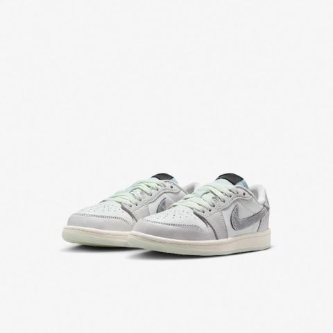NIKE 耐吉 童鞋 Air Jordan 1 Low OG PS 中童 CNY 新年 蛇年 休閒鞋 AJ1 灰 HF3205-100