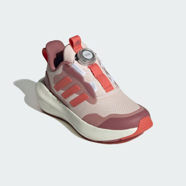 adidas 愛迪達 Adidas Fortarun 3.0 Boa K [IF4131] 中童 運動鞋 慢跑鞋 無鞋帶 舒適 緩震 粉紅