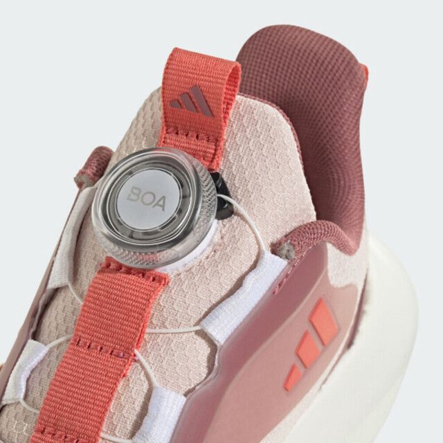 adidas 愛迪達 Adidas Fortarun 3.0 Boa K [IF4131] 中童 運動鞋 慢跑鞋 無鞋帶 舒適 緩震 粉紅