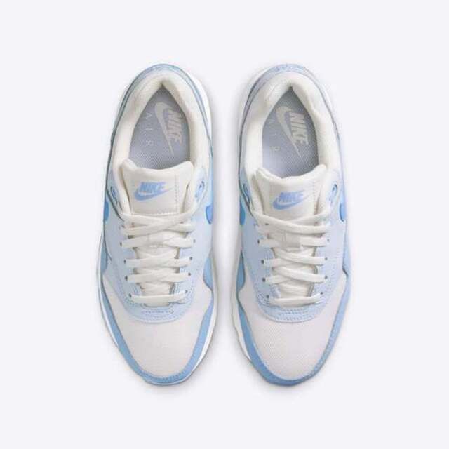 NIKE 耐吉 Nike Air Max 1 GS DZ3307-116 大童 運動休閒鞋 復古鞋 氣墊 緩震 舒適 穿搭 白藍