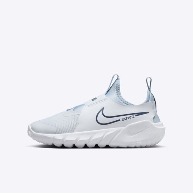NIKE 耐吉 Nike Flex Runner 2 GS [DJ6038-010] 大童 慢跑鞋 運動鞋 襪套式 輕量 淺藍