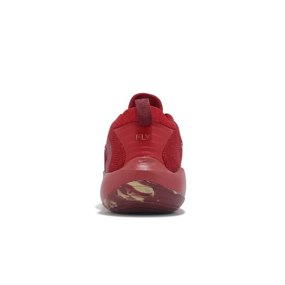 NIKE 耐吉 籃球鞋 IsoFly KC GS 大童 女鞋 紅 金 緩震 運動鞋 FZ7298-600