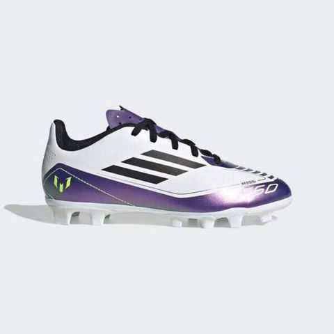 adidas 愛迪達 Adidas F50 Club Fxg J Messi IE9088 大童 足球鞋 梅西 白 紫