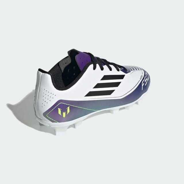 adidas 愛迪達 Adidas F50 Club Fxg J Messi IE9088 大童 足球鞋 梅西 白 紫