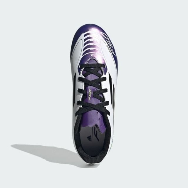 adidas 愛迪達 Adidas F50 Club Fxg J Messi IE9088 大童 足球鞋 梅西 白 紫
