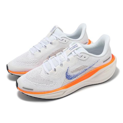 NIKE 耐吉 慢跑鞋 Pegasus 41 Blueprint GS 大童 女鞋 白 橘 巴黎奧運 運動鞋 小飛馬 HM4820-100