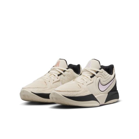 【NIKE】JA 2 GS 中大童 籃球鞋 米白色 黑 粉-FV5633100