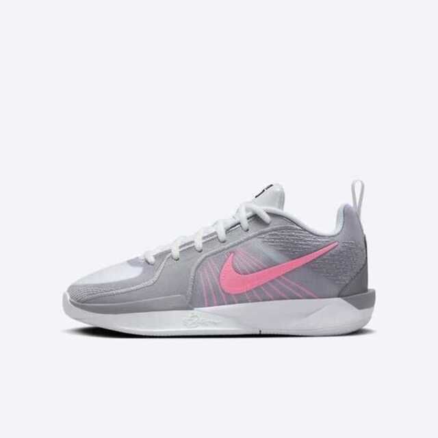 NIKE 耐吉 Nike Sabrina 2 GS FQ7376-101 大童 籃球鞋 莎賓娜 2代 緩震 灰 粉紅