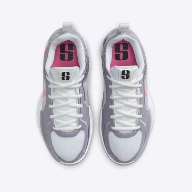 NIKE 耐吉 Nike Sabrina 2 GS FQ7376-101 大童 籃球鞋 莎賓娜 2代 緩震 灰 粉紅