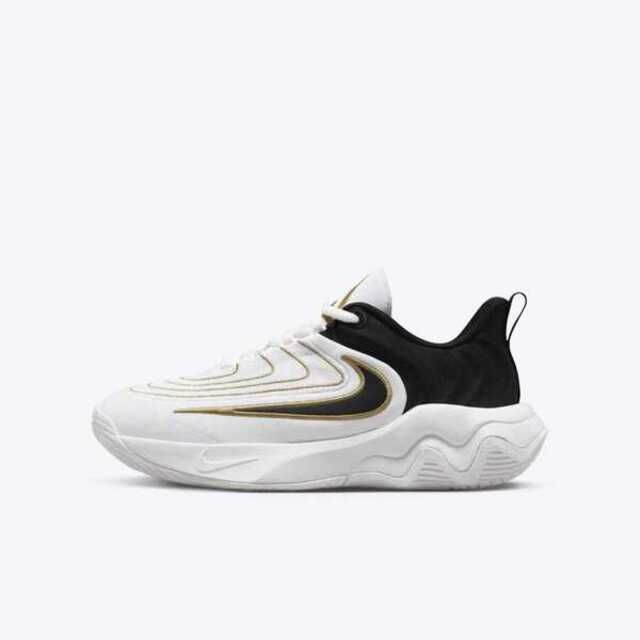 NIKE 耐吉 Nike Giannis Immortality 4 GS FZ6734-100 大童 籃球鞋 運動 字母哥 白黑金