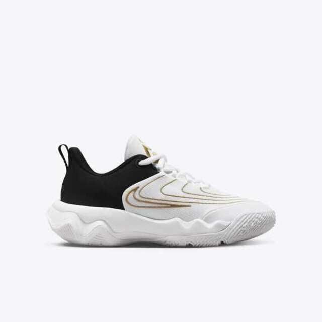 NIKE 耐吉 Nike Giannis Immortality 4 GS FZ6734-100 大童 籃球鞋 運動 字母哥 白黑金