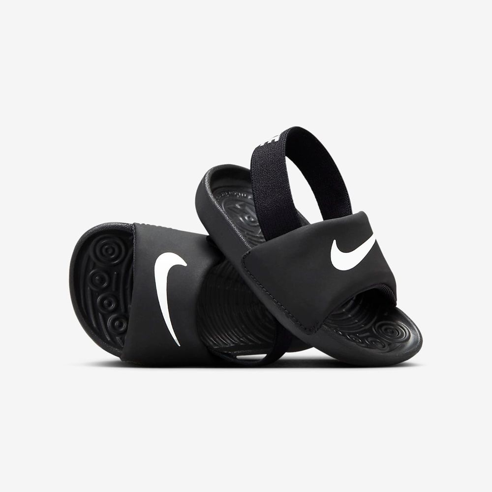 NIKE 耐吉 NIKE KAWA SLIDE TD 童鞋 嬰幼鞋 Slipper 涼鞋 黑色-BV1094001