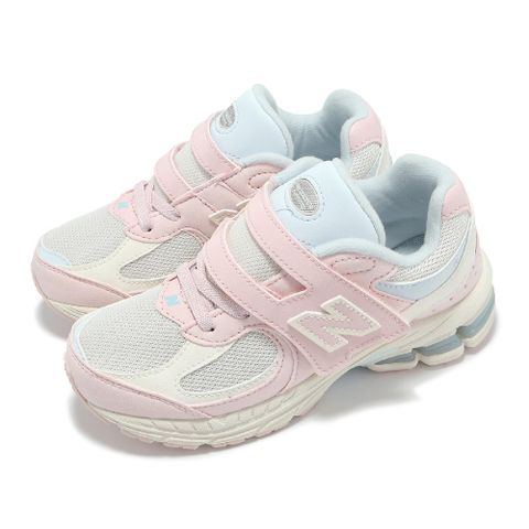 休閒鞋 2002R 中童 寬楦 粉 藍 魔鬼氈 小朋友 經典 千禧跑鞋 NB PV2002BP-W