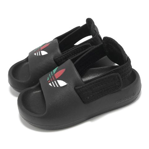 涼鞋 adiFom Adilette I 小童 黑 魔鬼氈 可拆式 小朋友 嬰兒鞋 學步鞋 JP5530