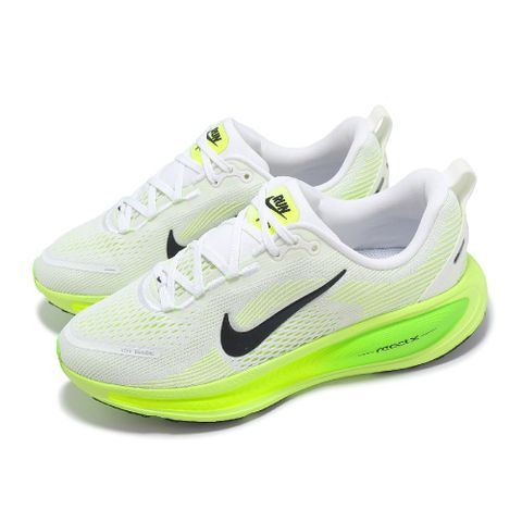 NIKE 耐吉 慢跑鞋 Vomero 18 GS 大童 女鞋 綠 黑 厚底 緩震 運動鞋 HQ2157-101