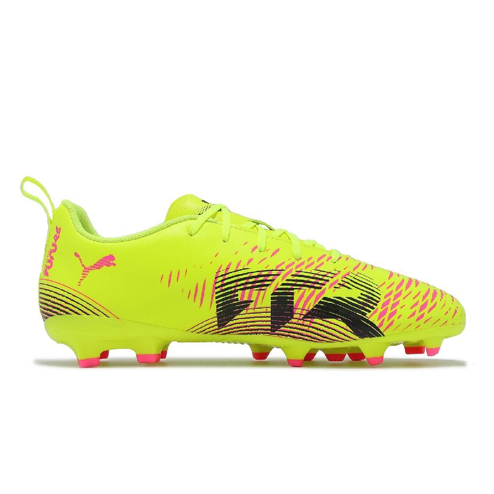 PUMA 彪馬 足球鞋 Future 8 Play FG/AG JR 大童 女鞋 綠 黑 輕量 運動鞋 適用人造草皮 10814403
