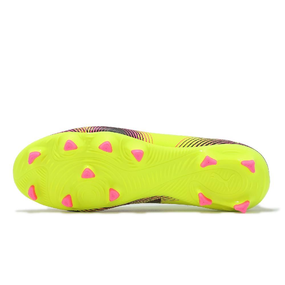 PUMA 彪馬 足球鞋 Future 8 Play FG/AG JR 大童 女鞋 綠 黑 輕量 運動鞋 適用人造草皮 10814403