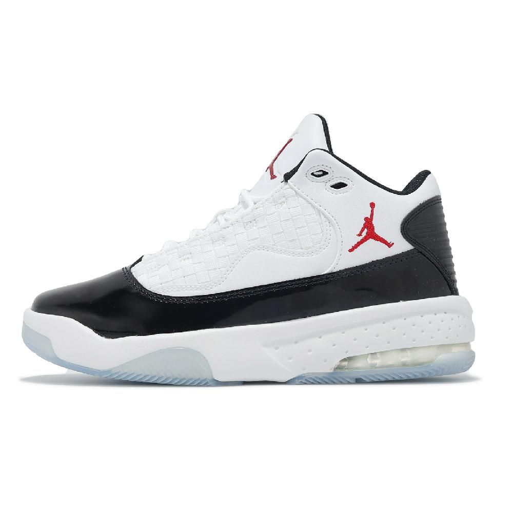 NIKE 耐吉 籃球鞋 Jordan Max Aura 2 GS 大童 女鞋 白 黑 冰底 氣墊 緩震 喬丹 CN8094-102