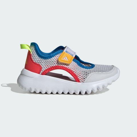adidas 愛迪達 SUMMERFLEX C 訓練鞋 中大童鞋 涼鞋 灰色-IH8730
