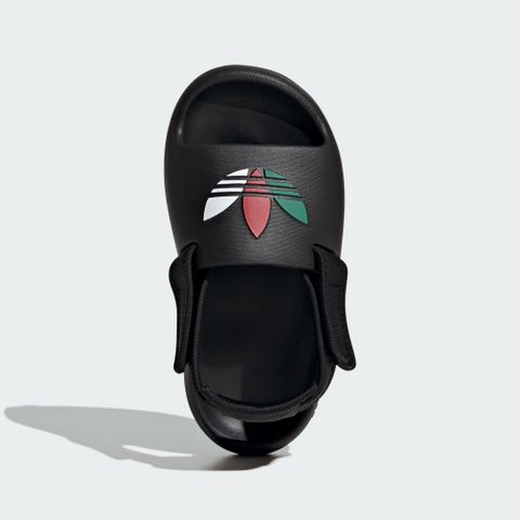 【ADIDAS】ADIFOM ADILETTE C Slipper 中大童鞋 運動拖鞋 涼鞋 黑色-JP5526