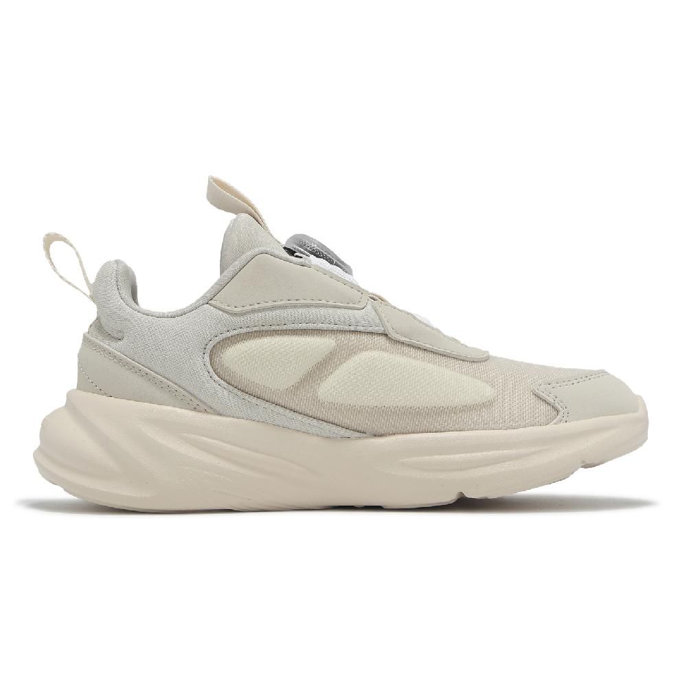 adidas 愛迪達 慢跑鞋 Ozelle BOA K 中童 童鞋 旋鈕 米白 運動鞋  IE6407
